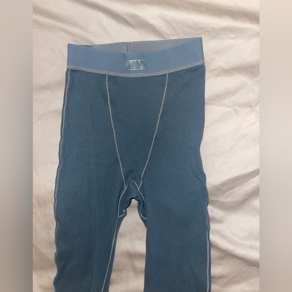 SKIMS COTTON RIB LEGGING KYANITE - Picture 6 of 9